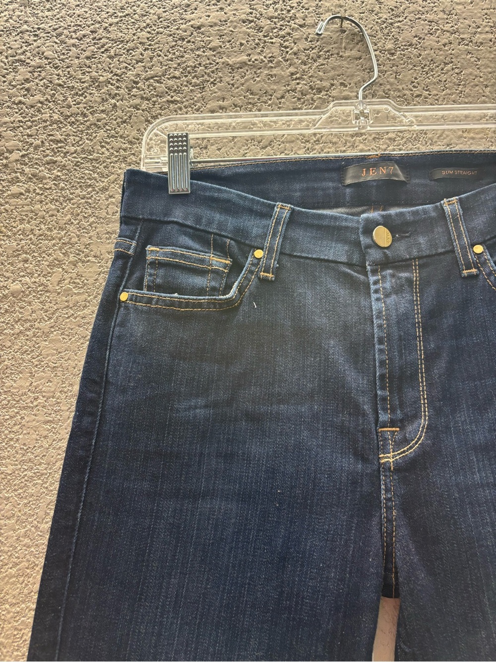 Slim Women's Dark Blue Jeans - Unbranded - Picture 3 of 8